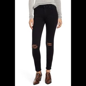 Paige Hoxton  Ankle Jeans with Distressed Knees 28